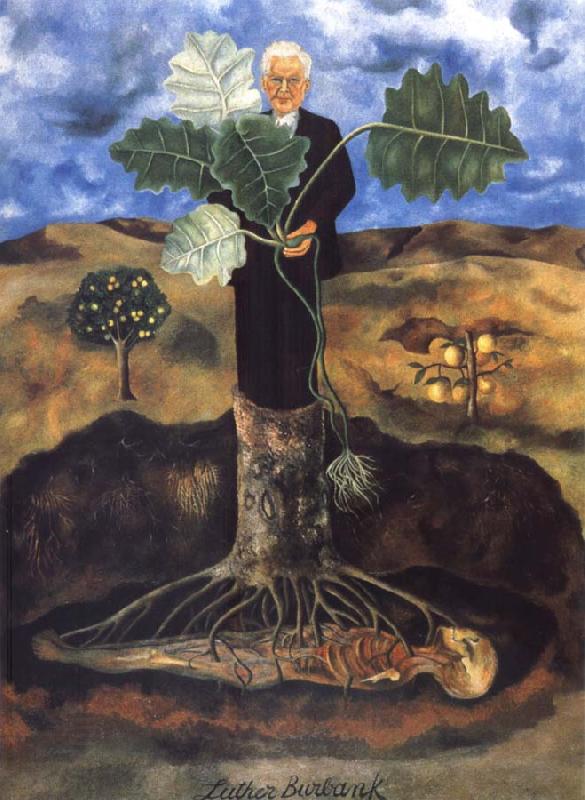 Frida Kahlo Portrait of Luther Burbank China oil painting art
